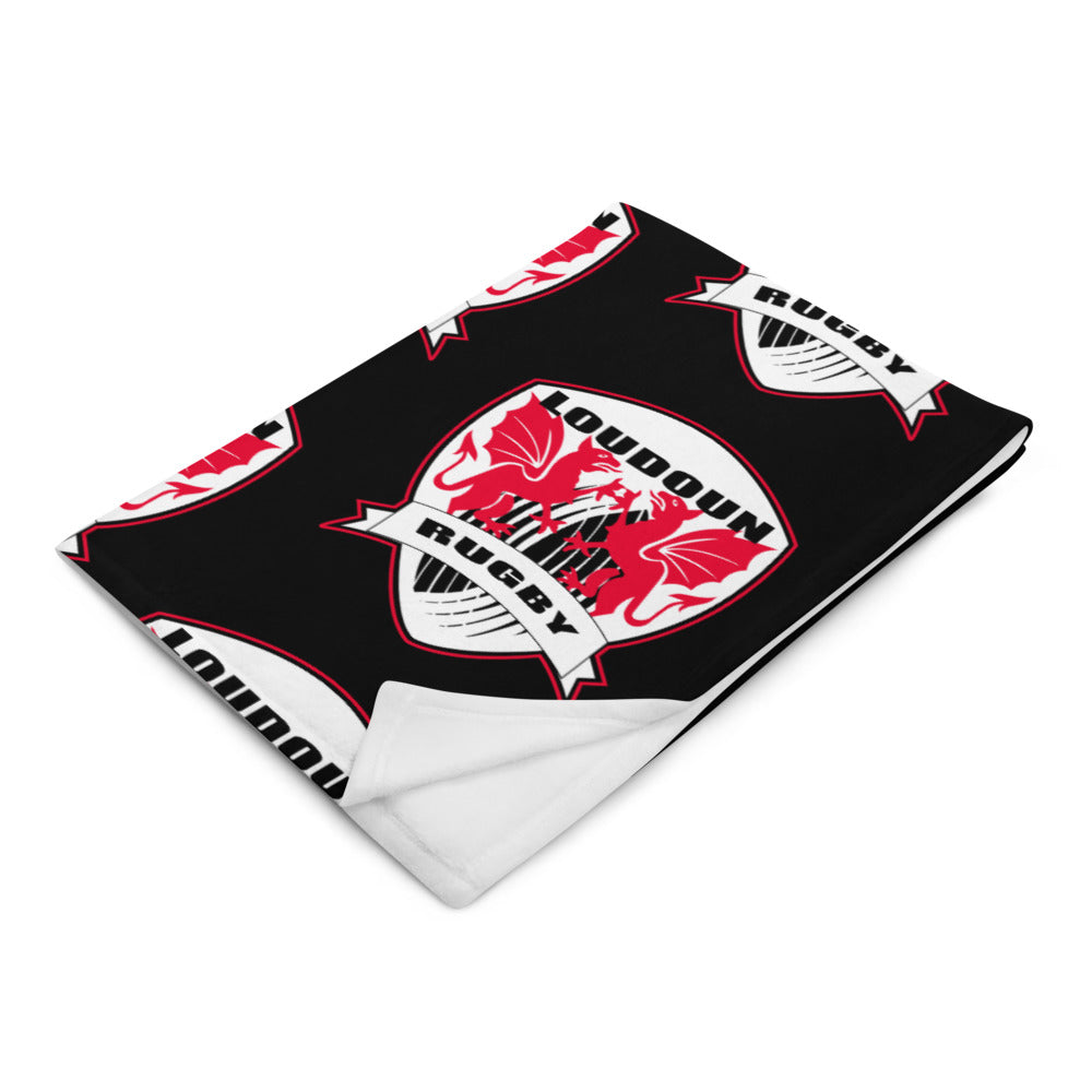 Rugby Imports Loudoun RFC Throw Blanket