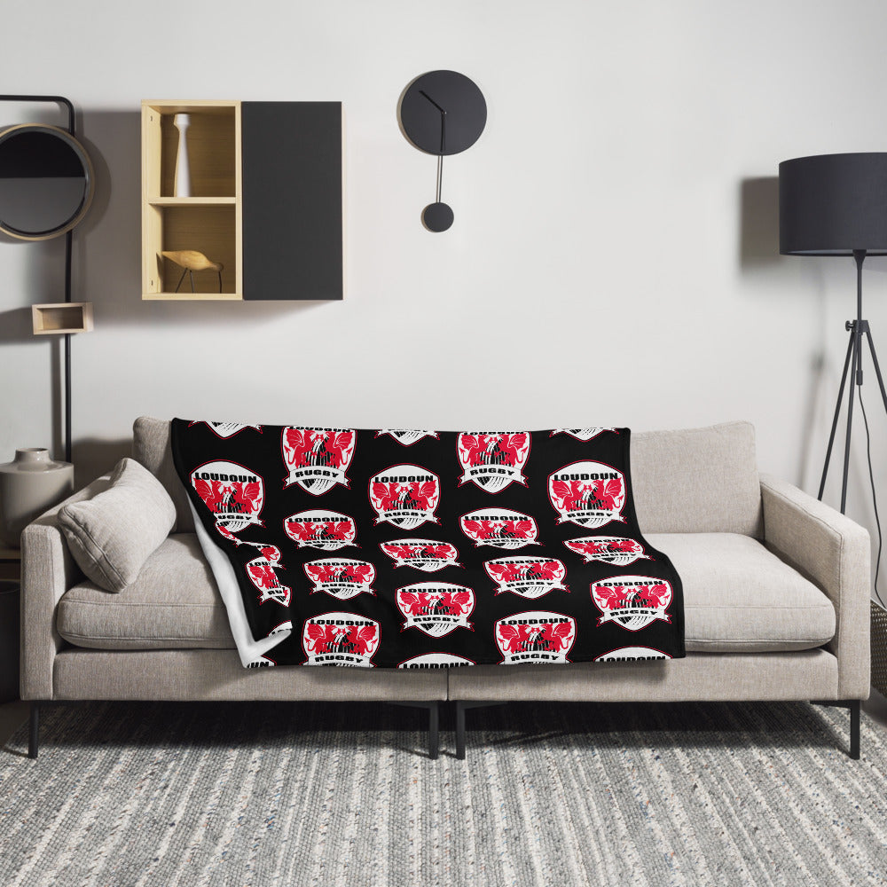 Rugby Imports Loudoun RFC Throw Blanket