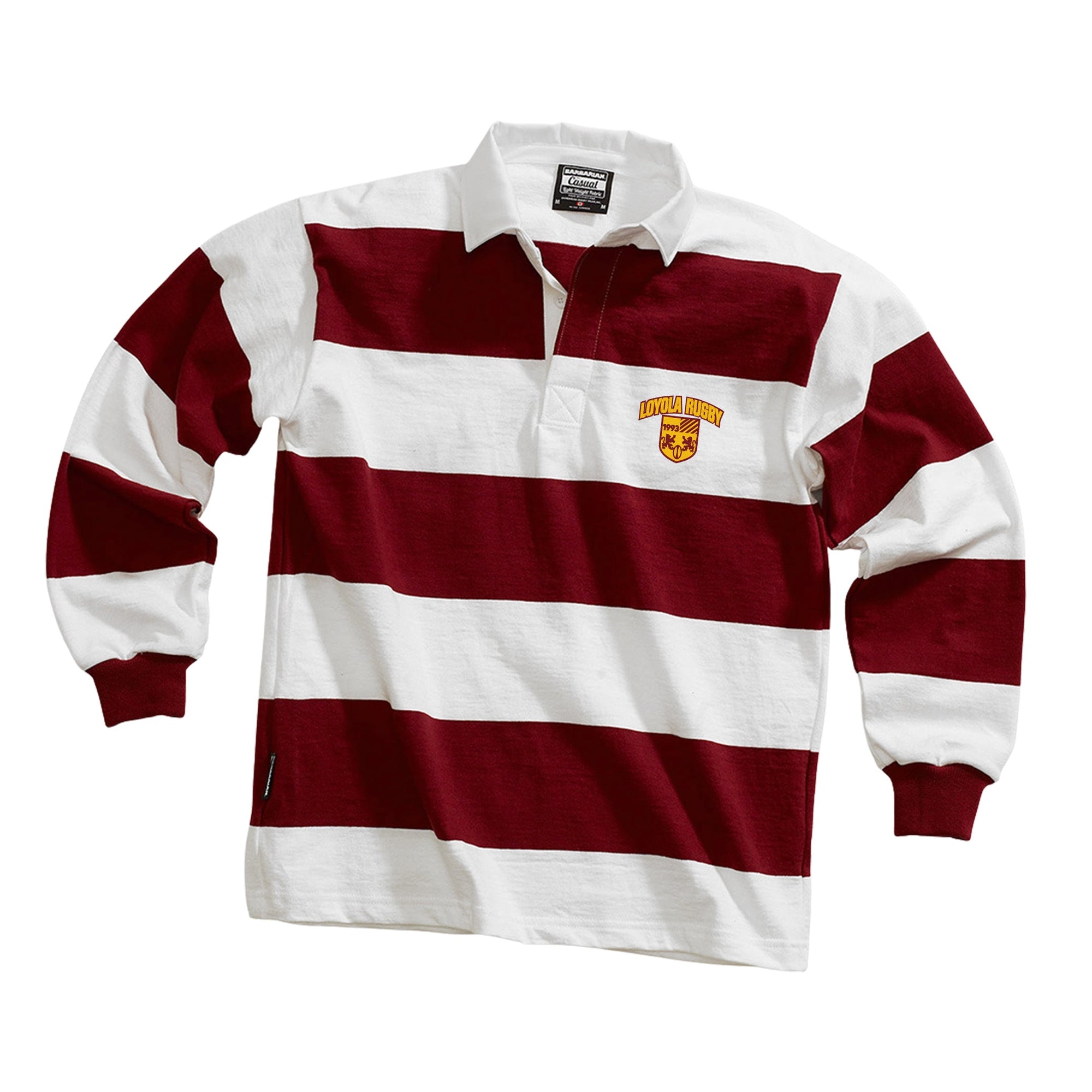 Rugby Imports Loyola Rugby Casual Weight Stripe Jersey