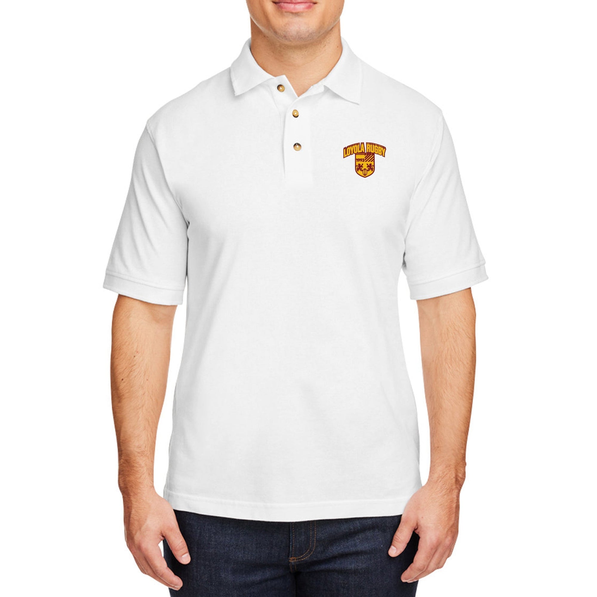 Rugby Imports Loyola Rugby Cotton Polo