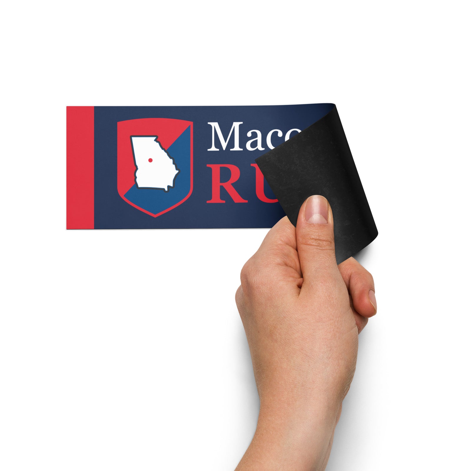 Rugby Imports Macon Love Rugby Car Magnet