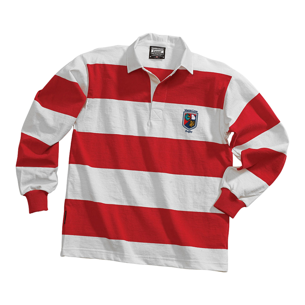 Rugby Imports Macon Love Rugby Casual Weight Stripe Jersey