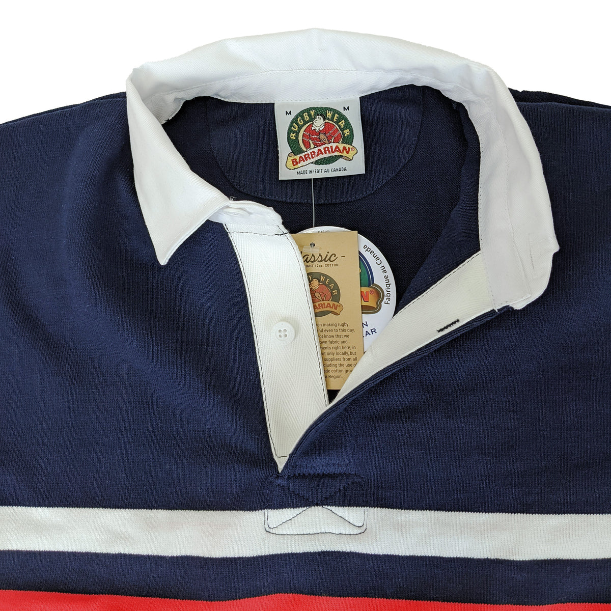 Rugby Imports Macon Love Rugby Collegiate Stripe Jersey