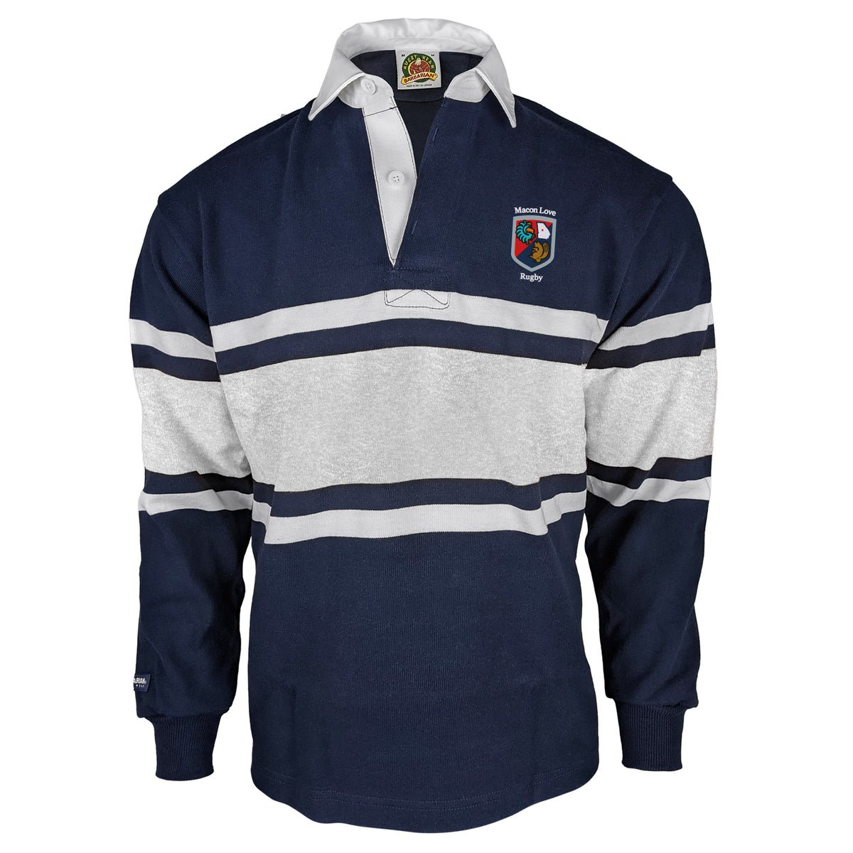Rugby Imports Macon Love Rugby Collegiate Stripe Jersey