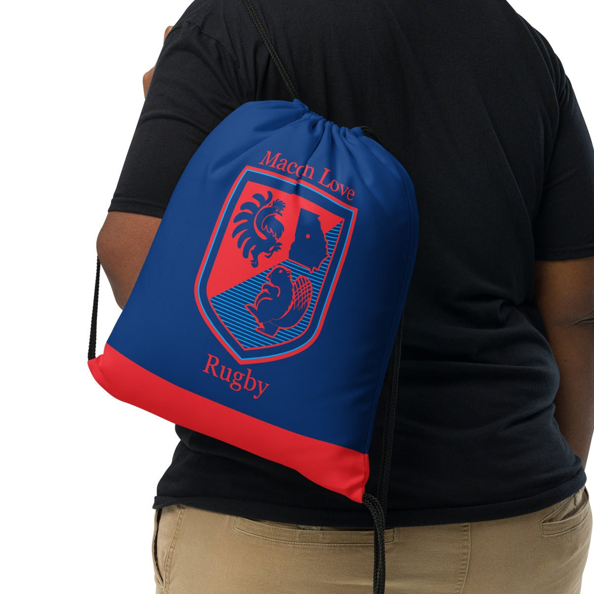 Rugby Imports Macon Love Rugby Drawstring Bag