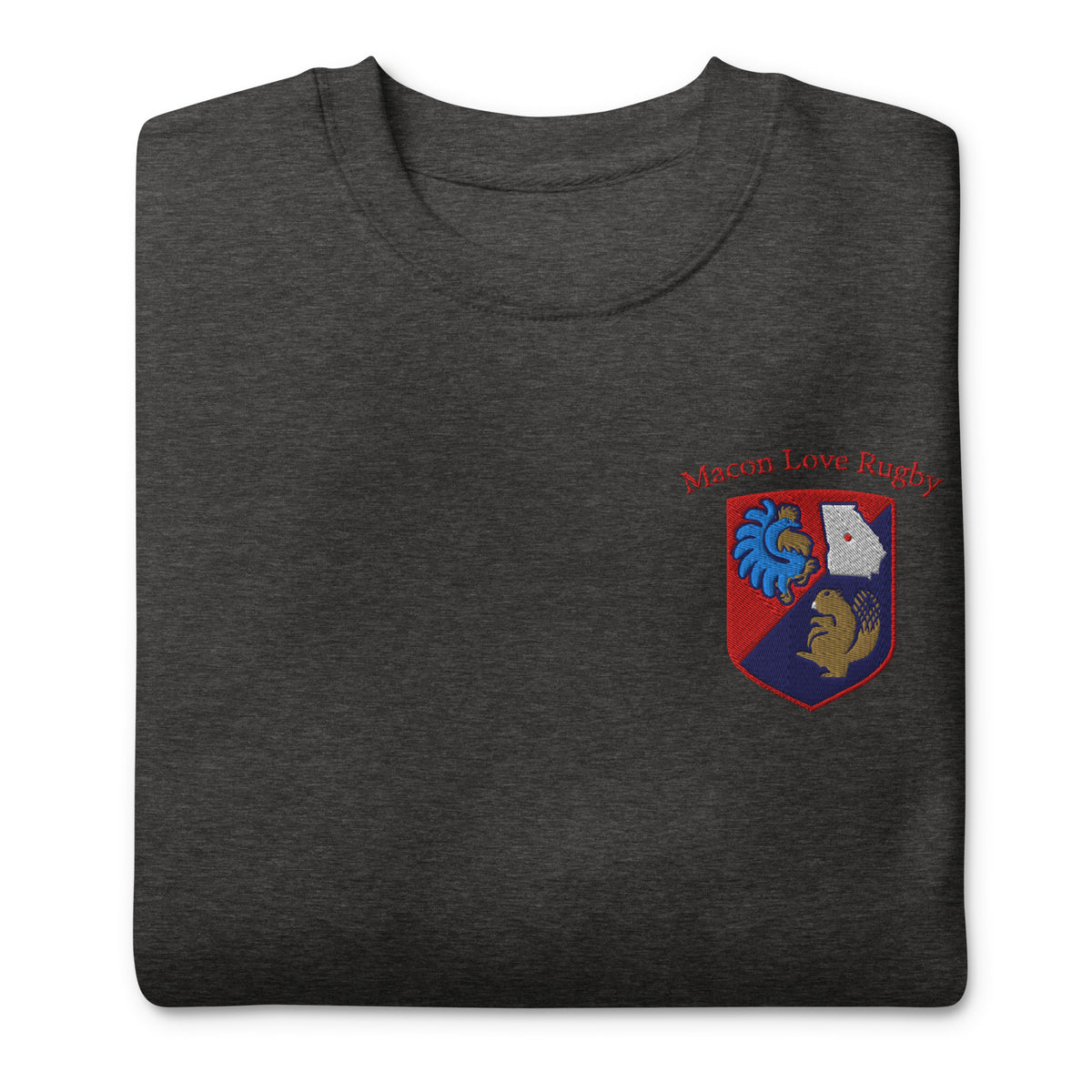 Rugby Imports Macon Love Rugby Embroidered Crewneck