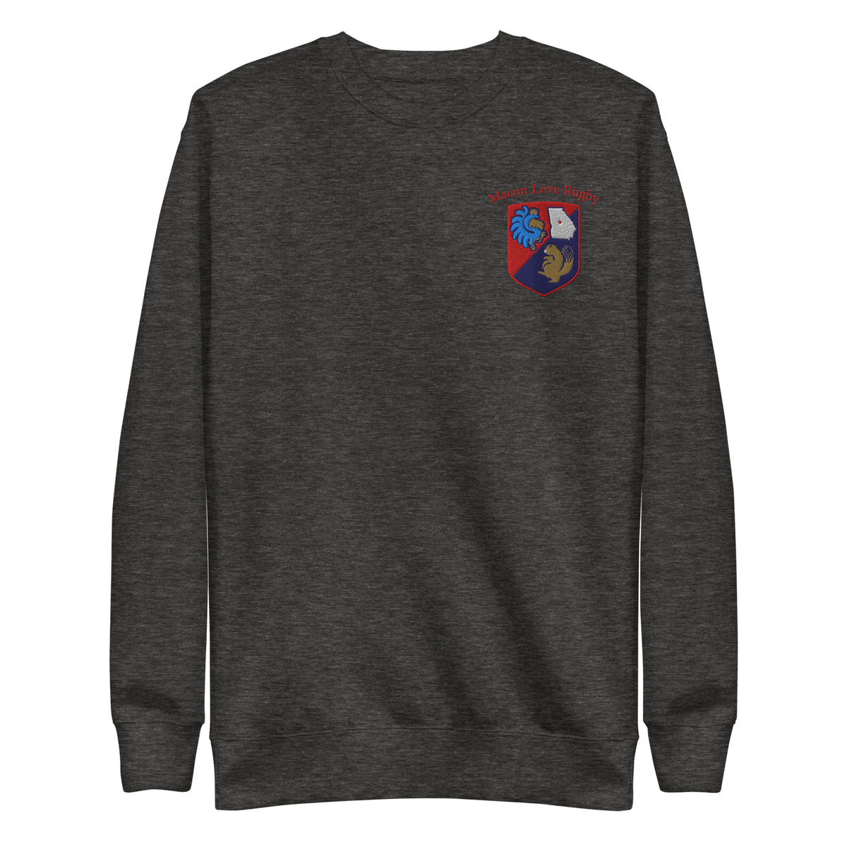 Rugby Imports Macon Love Rugby Embroidered Crewneck