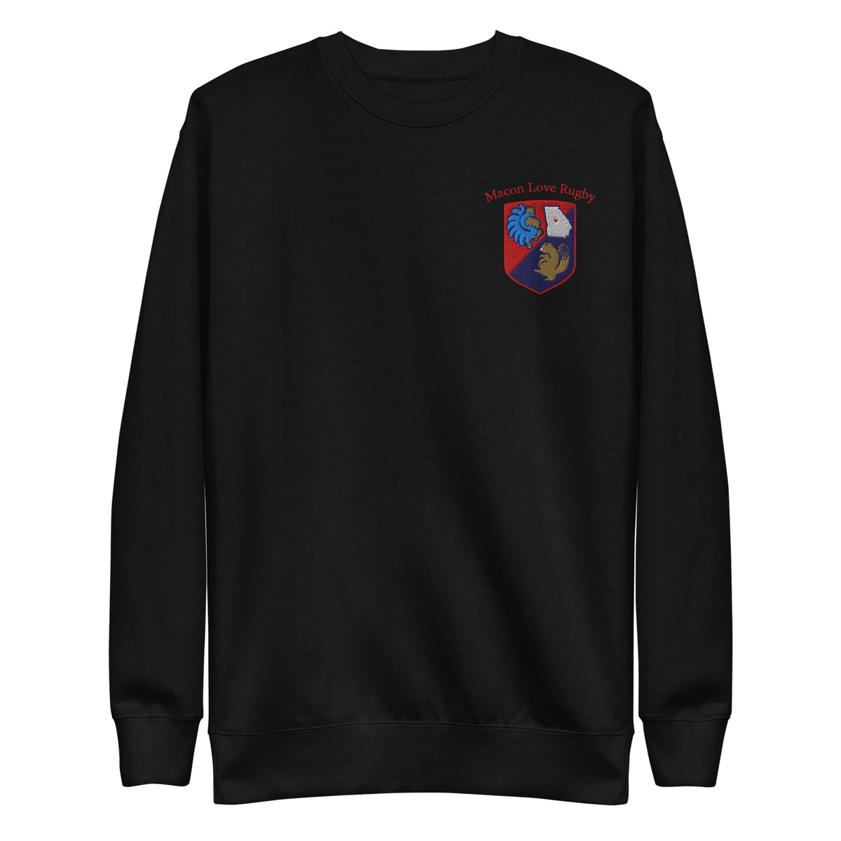 Rugby Imports Macon Love Rugby Embroidered Crewneck