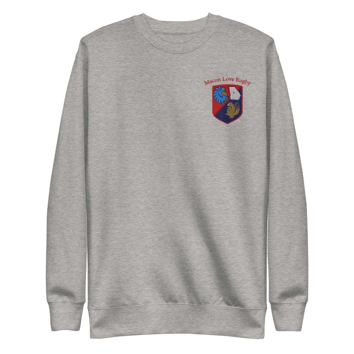 Rugby Imports Macon Love Rugby Embroidered Crewneck