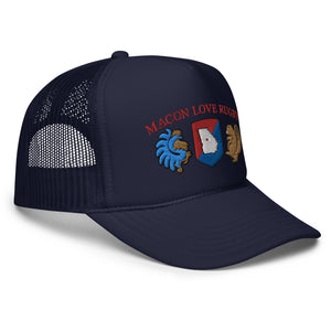 Rugby Imports Macon Love Rugby Foam Trucker Hat