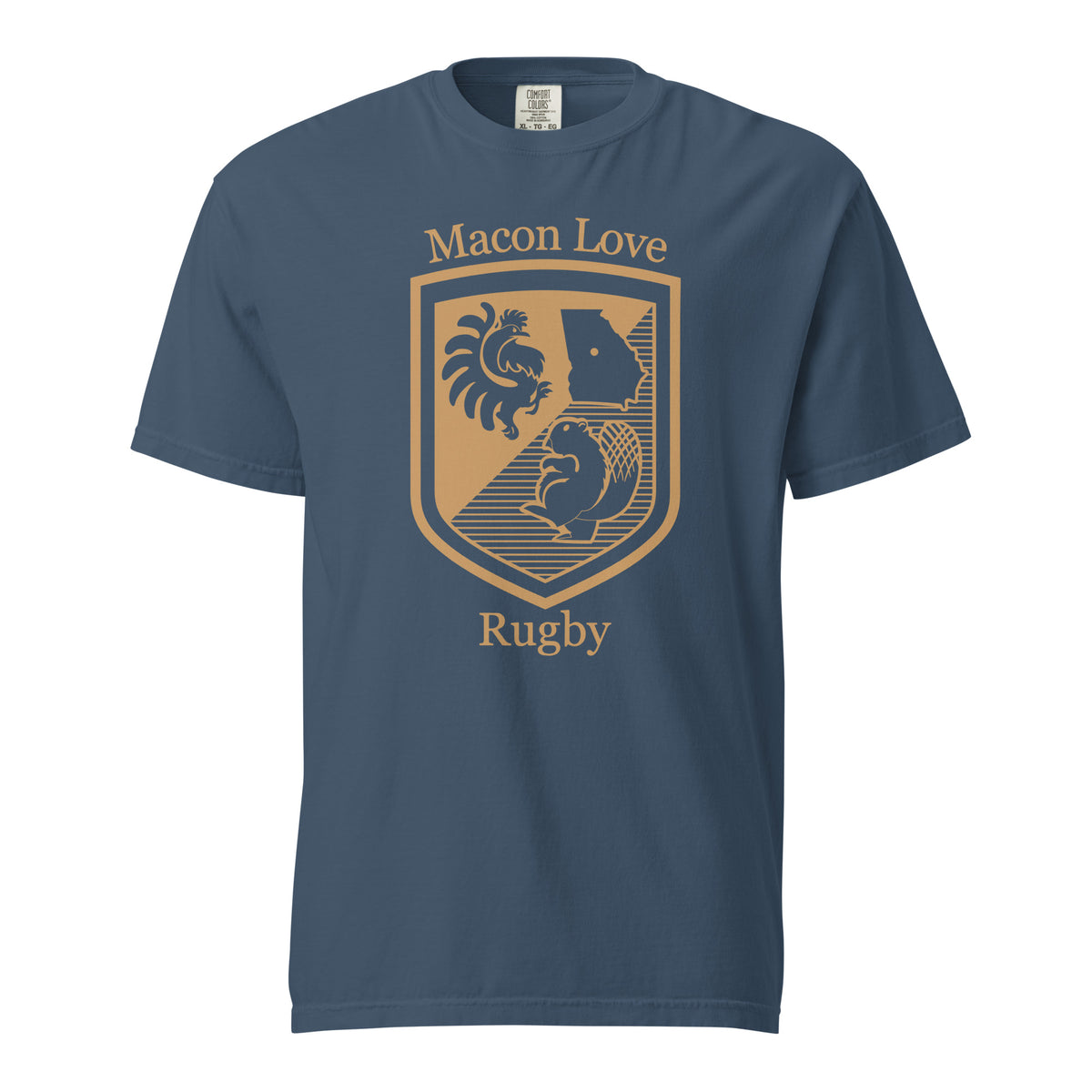Rugby Imports Macon Love Rugby Garment Dyed T-Shirt