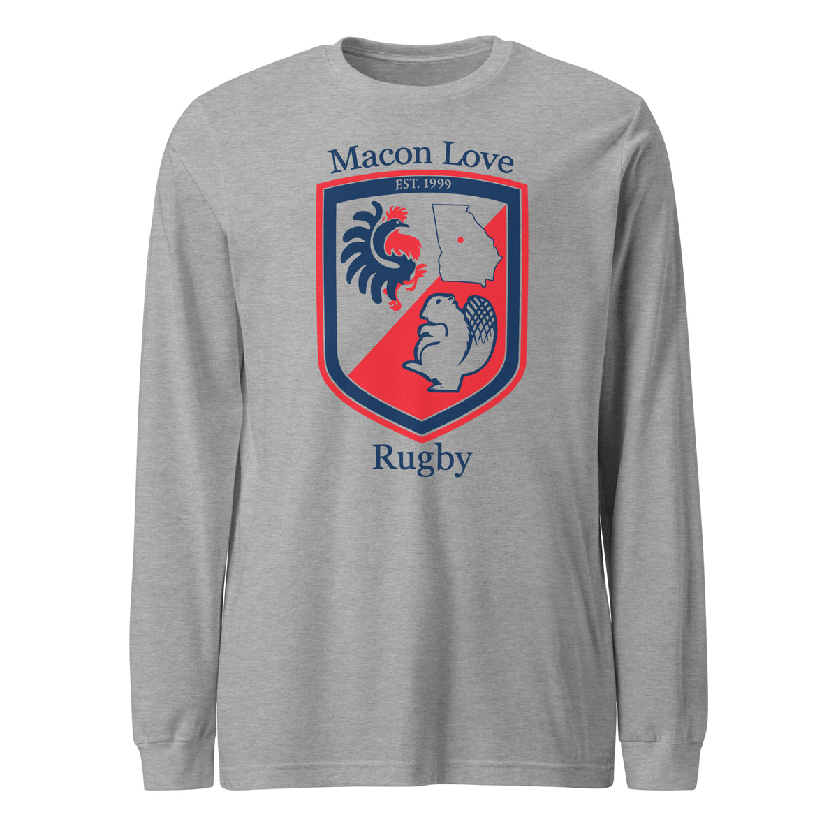 Rugby Imports Macon Love Rugby Long Sleeve Social T-Shirt