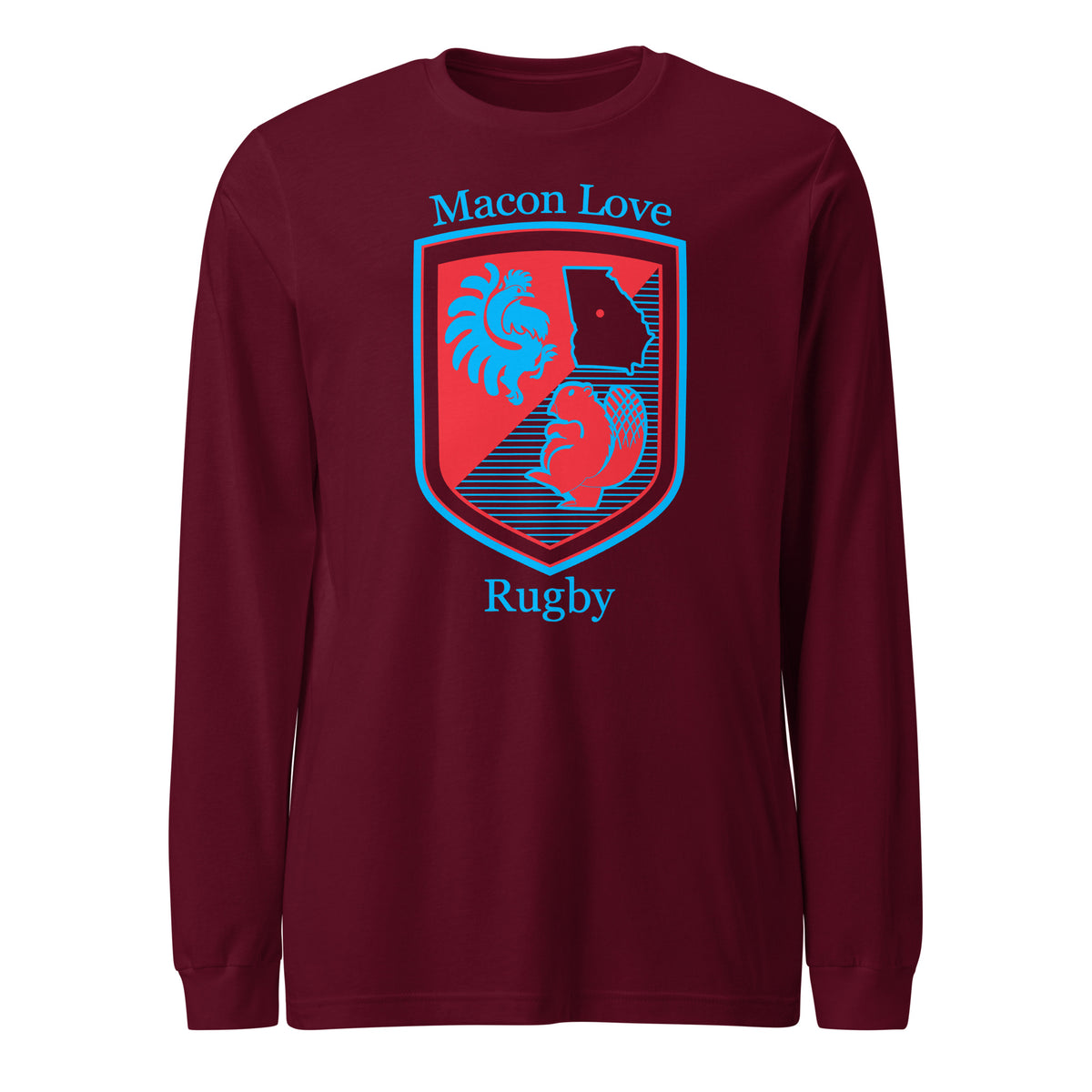 Rugby Imports Macon Love Rugby Long Sleeve Social T-Shirt