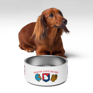 Rugby Imports Macon Love Rugby Pet Bowl