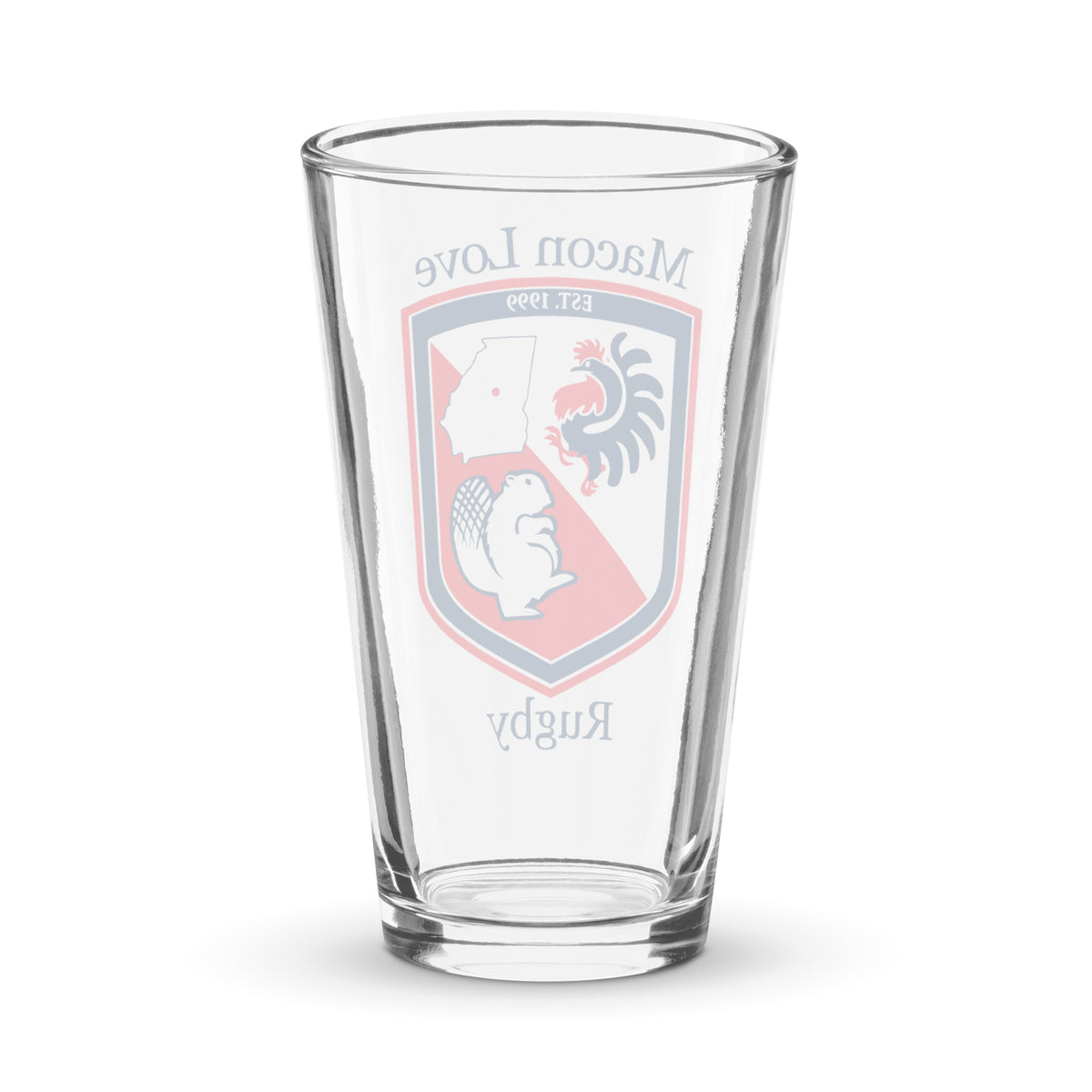 Rugby Imports Macon Love Rugby Pint Glass
