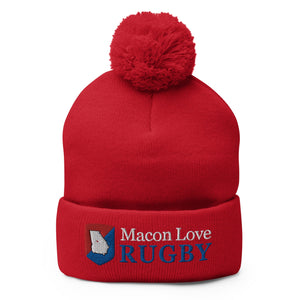 Rugby Imports Macon Love Rugby Pom-Pom Beanie