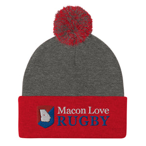 Rugby Imports Macon Love Rugby Pom-Pom Beanie