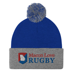 Rugby Imports Macon Love Rugby Pom-Pom Beanie