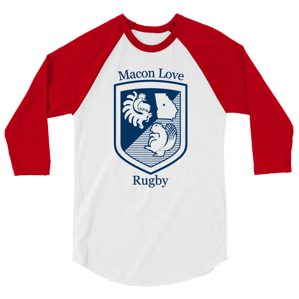 Rugby Imports Macon Love Rugby Raglan 3/4 Sleeve Tee