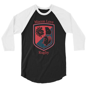 Rugby Imports Macon Love Rugby Raglan 3/4 Sleeve Tee