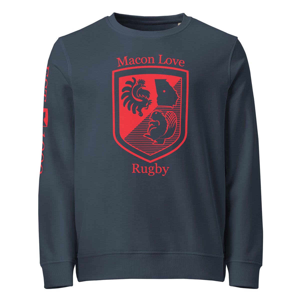 Rugby Imports Macon Love Rugby Retro Crewneck