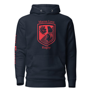 Rugby Imports Macon Love Rugby Retro Hoodie
