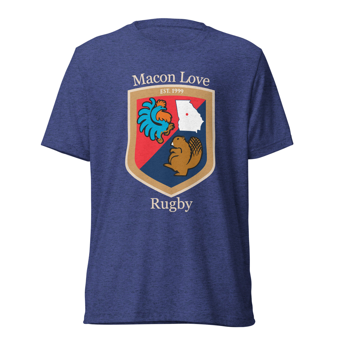 Rugby Imports Macon Love Rugby Triblend T-Shirt