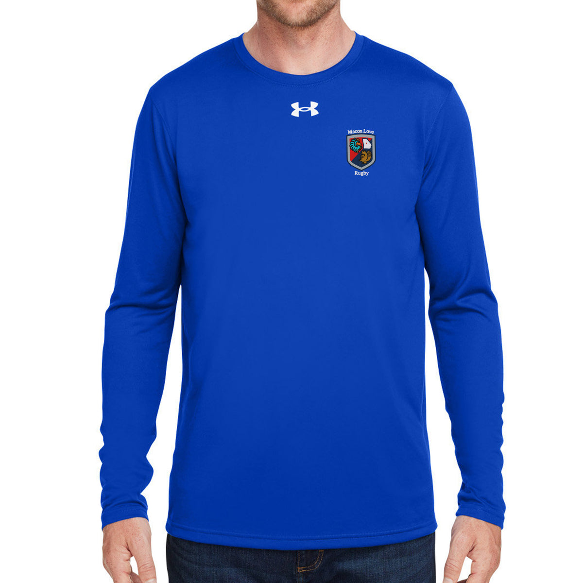 Rugby Imports Macon Love Rugby UA Team Tech LS T-Shirt