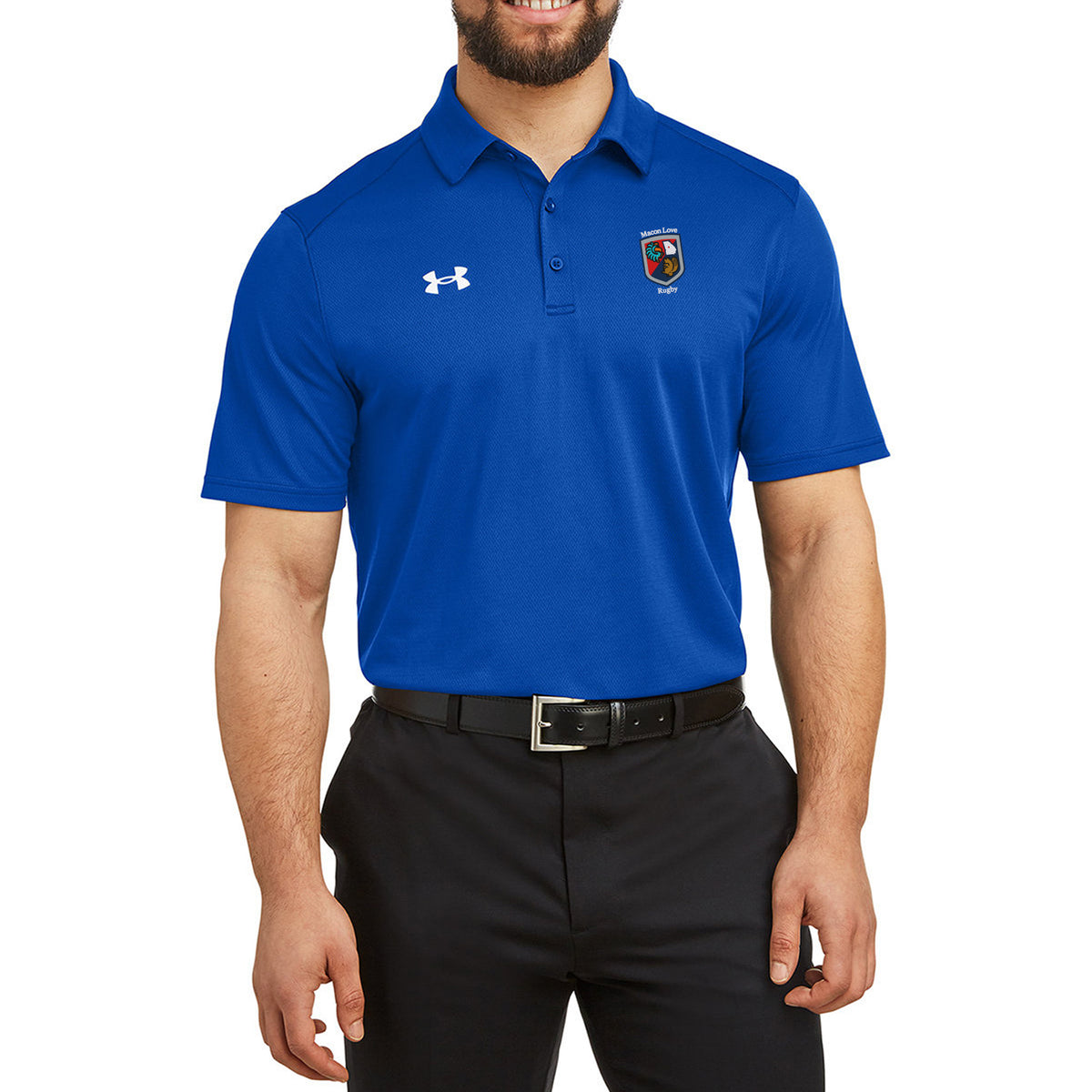 Rugby Imports Macon Love Rugby UA Team Tech Polo