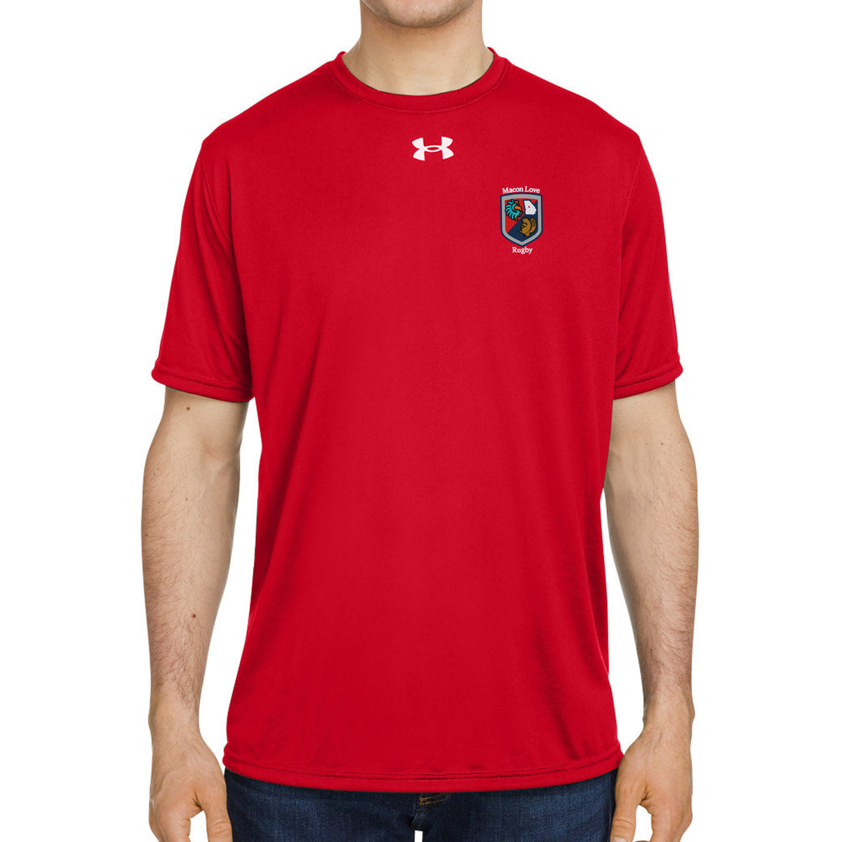Rugby Imports Macon Love Rugby UA Team Tech T-Shirt