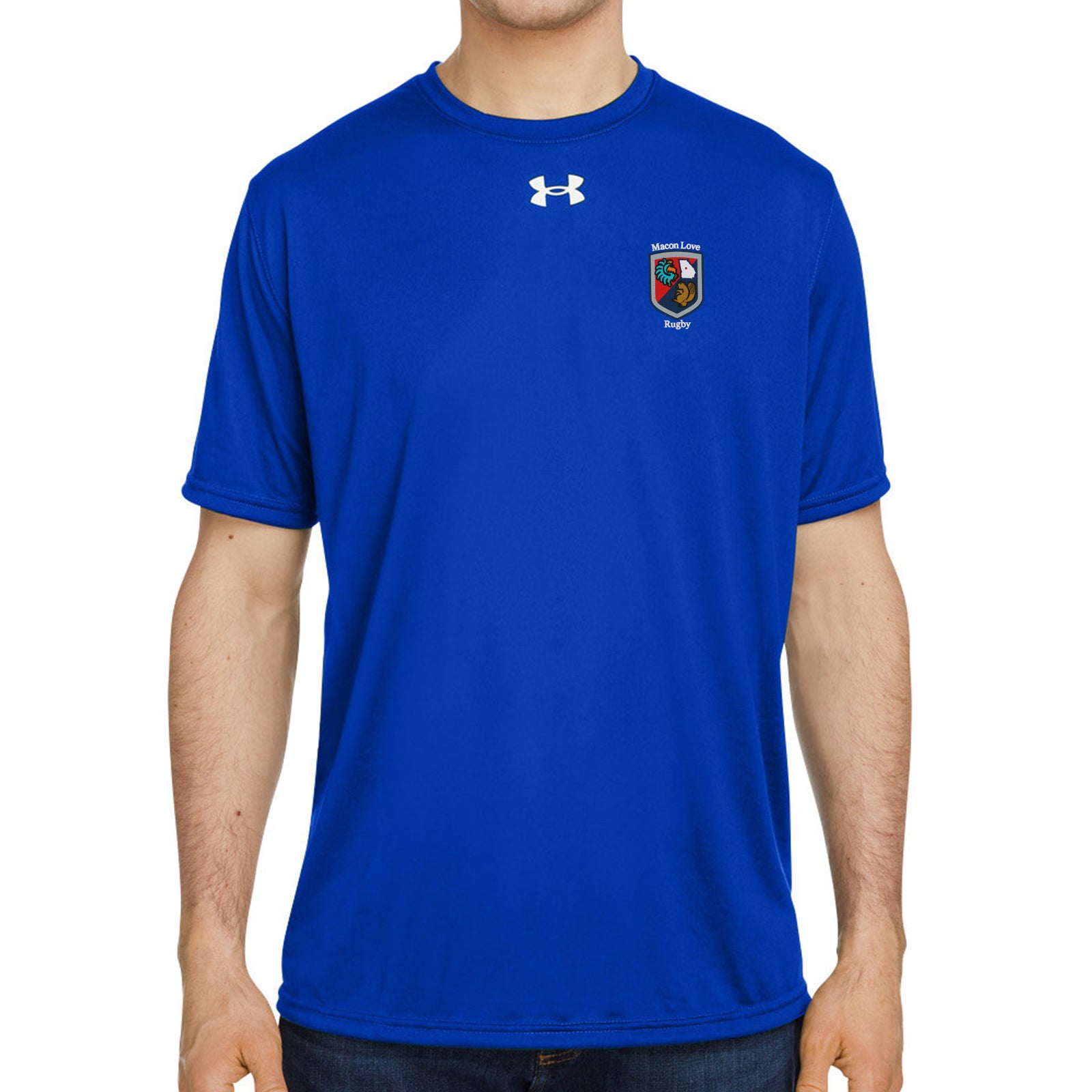 Rugby Imports Macon Love Rugby UA Team Tech T-Shirt
