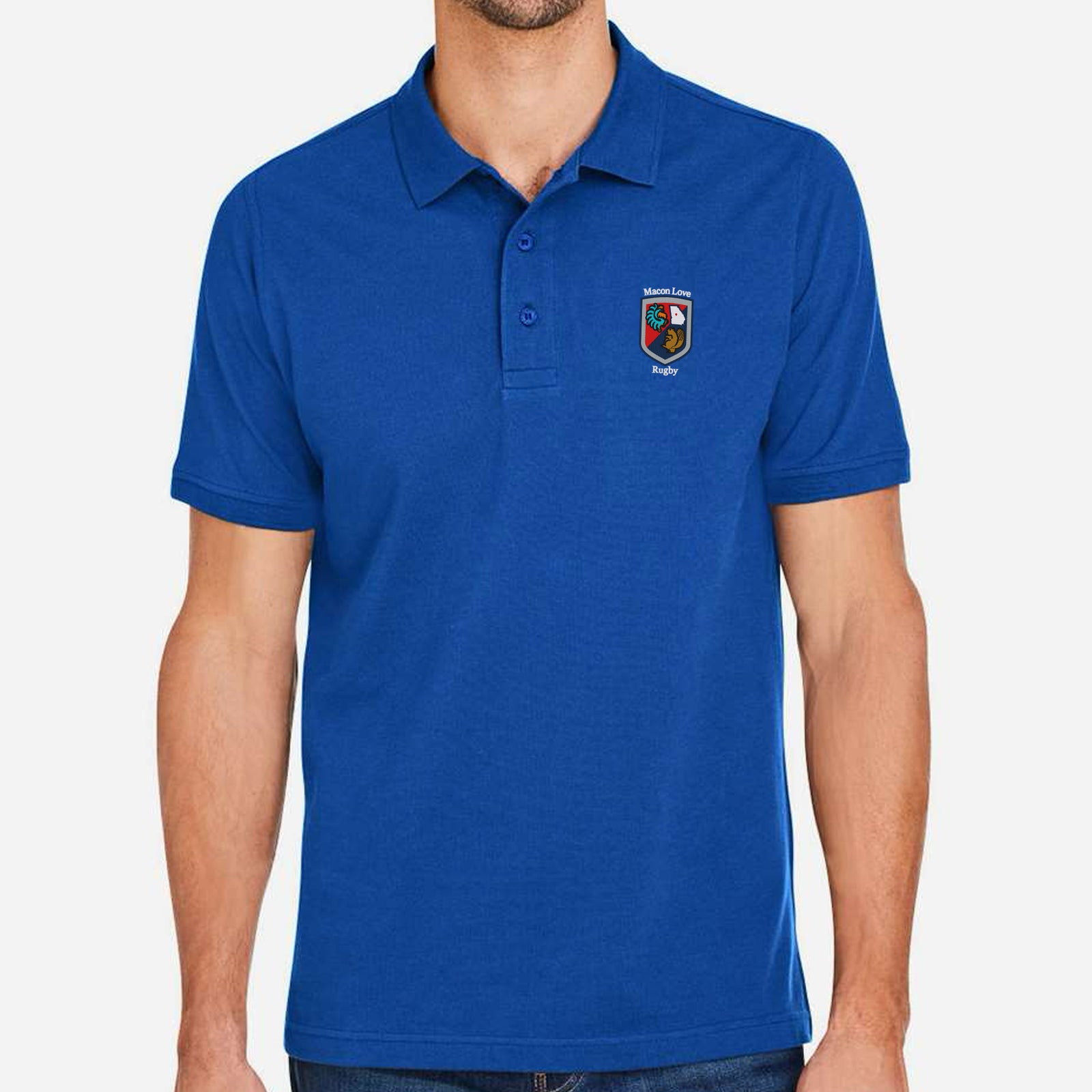 Rugby Imports Macon Love Rugby Valiant Cotton Polo