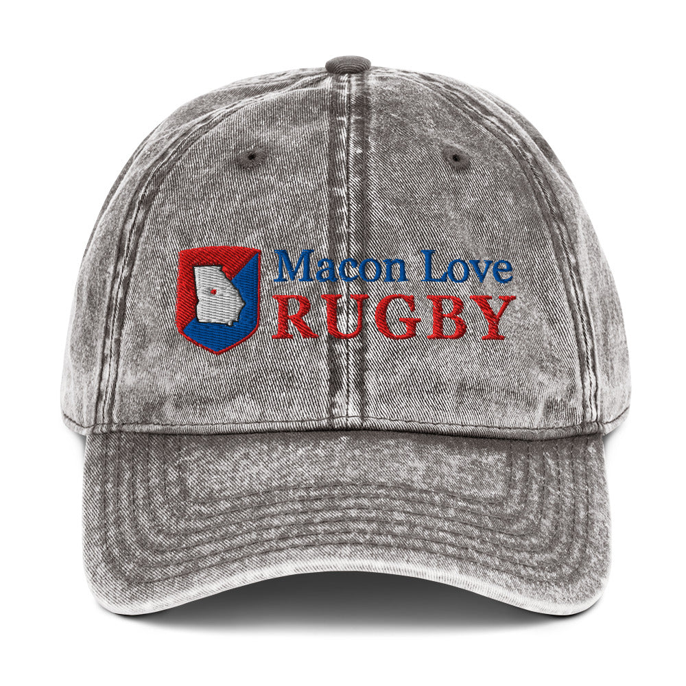Rugby Imports Macon Love Rugby Vintage Twill Cap