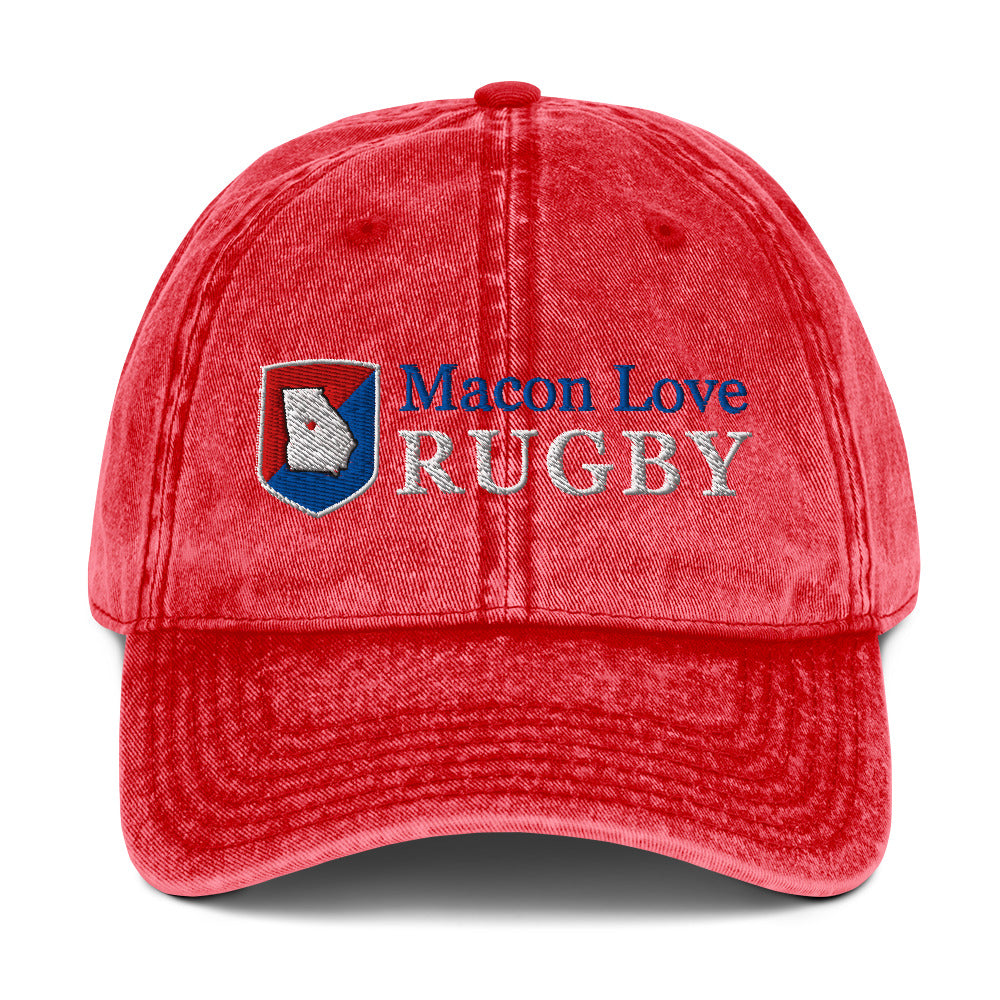 Rugby Imports Macon Love Rugby Vintage Twill Cap