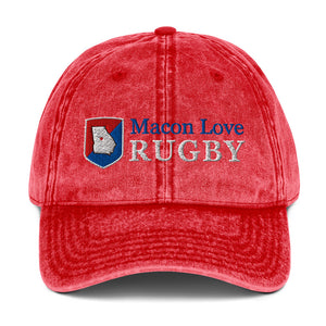 Rugby Imports Macon Love Rugby Vintage Twill Cap
