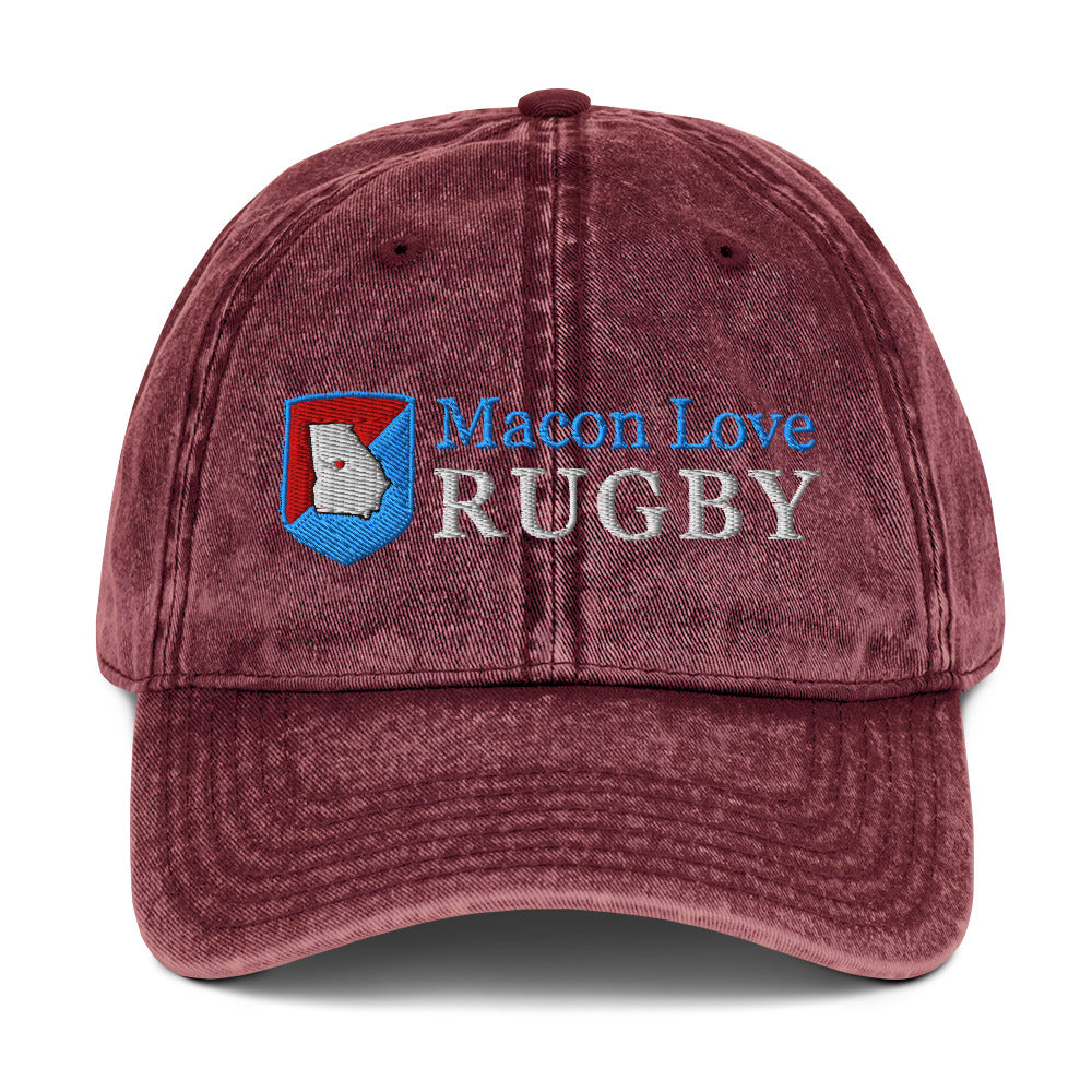 Rugby Imports Macon Love Rugby Vintage Twill Cap