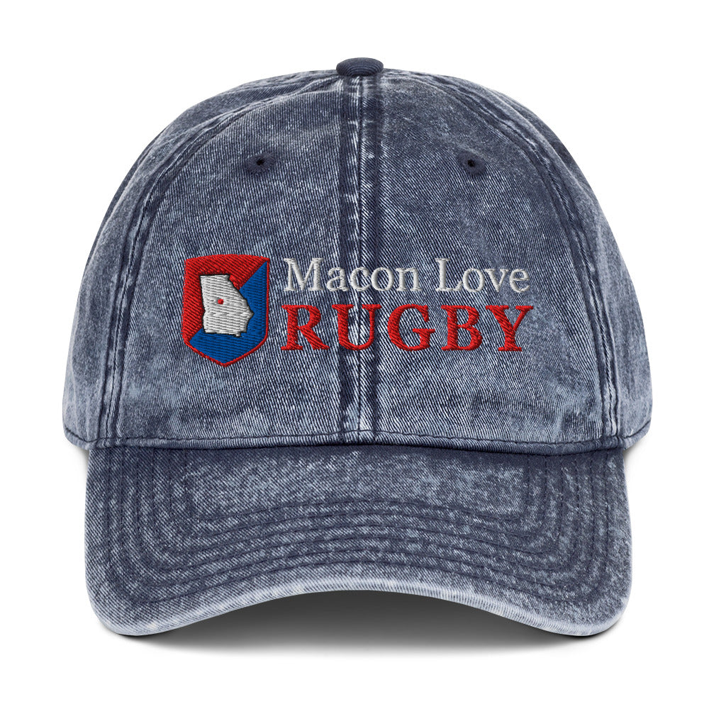 Rugby Imports Macon Love Rugby Vintage Twill Cap