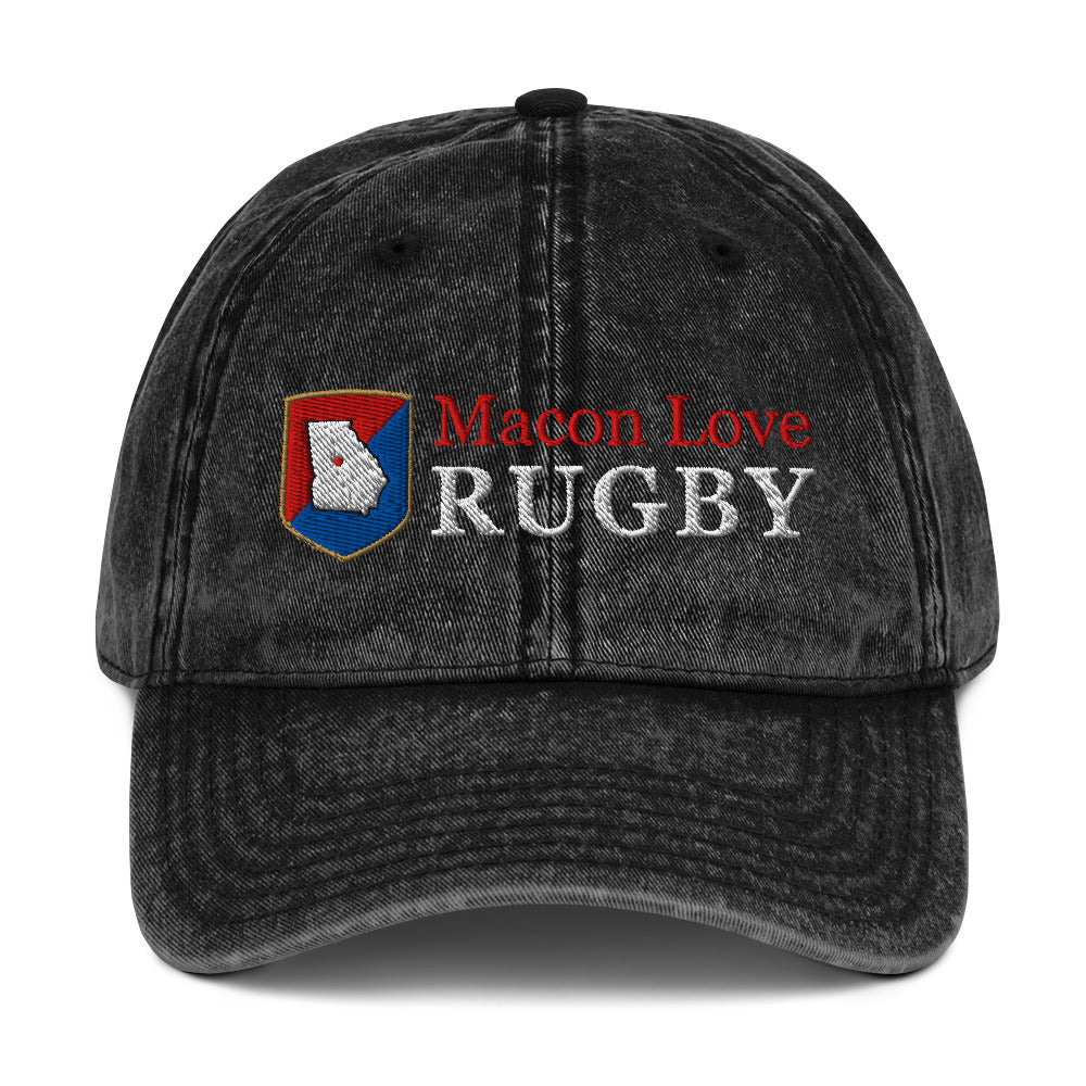 Rugby Imports Macon Love Rugby Vintage Twill Cap