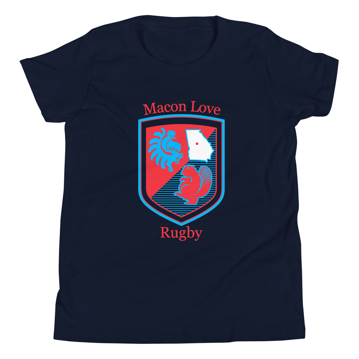 Rugby Imports Macon Love Rugby Youth Social Tee