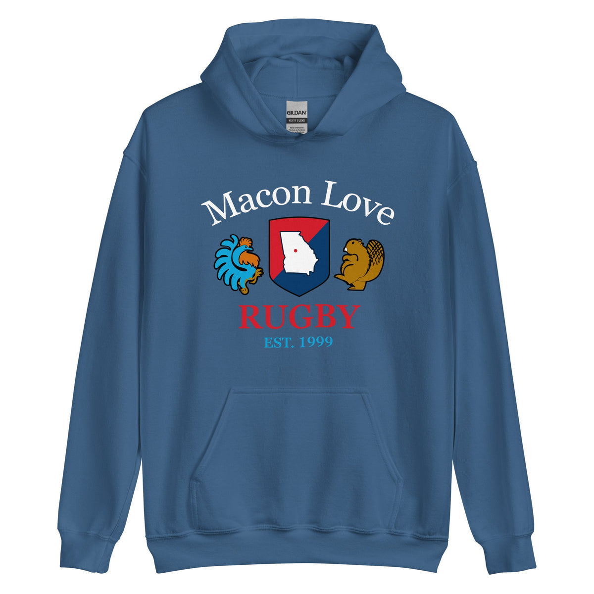 Rugby Imports Macon Lover Rugby Heavy Blend Hoodie