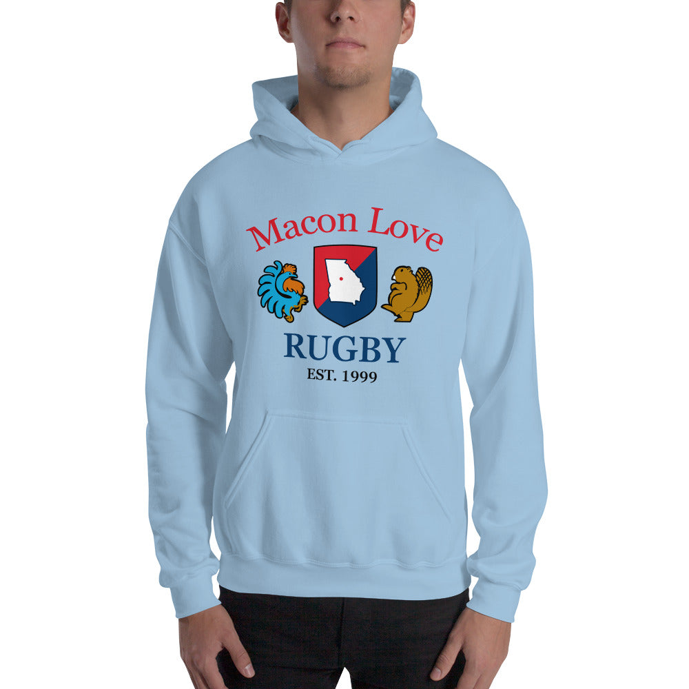 Rugby Imports Macon Lover Rugby Heavy Blend Hoodie
