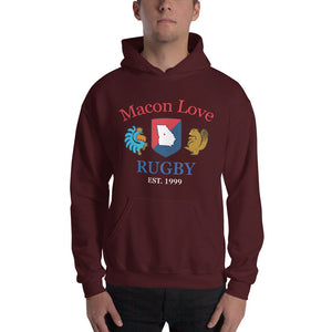 Rugby Imports Macon Lover Rugby Heavy Blend Hoodie