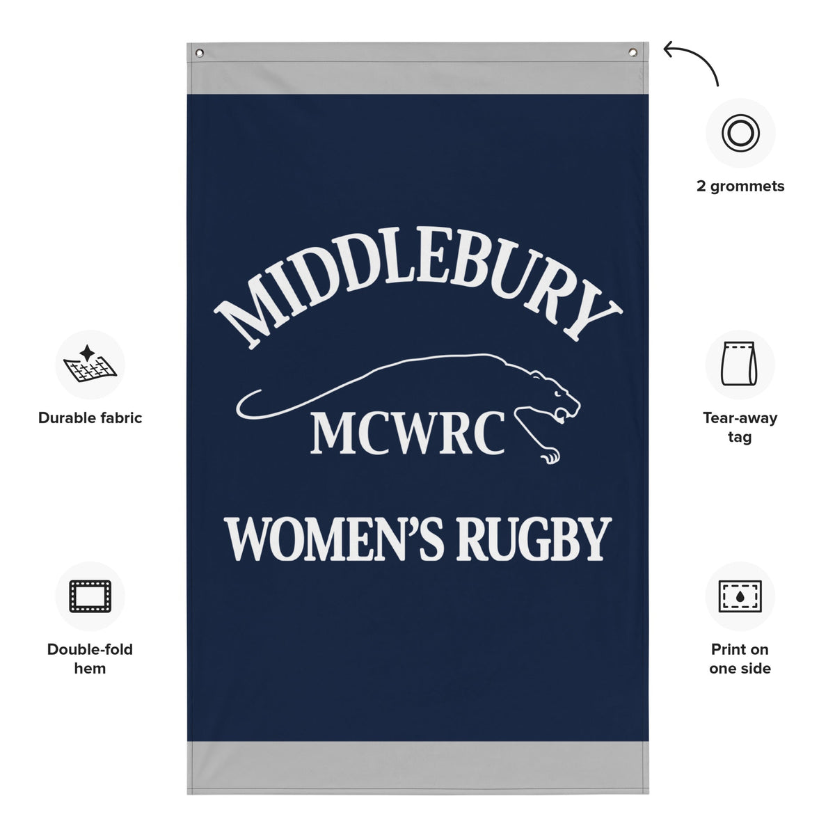 Rugby Imports MCWRC Wall Flag