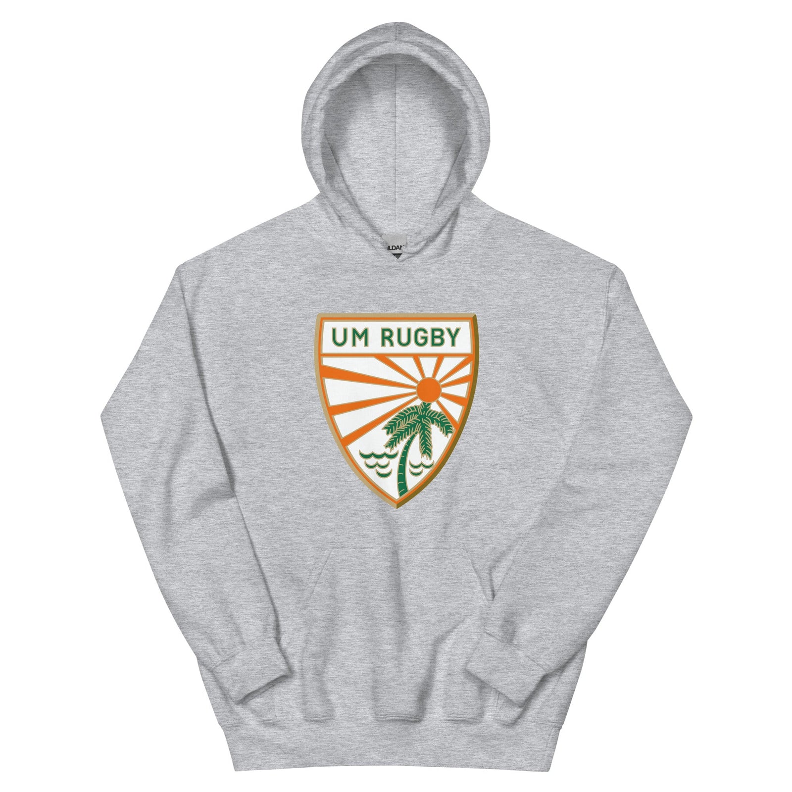 Rugby Imports Miami Hurricanes Rugby Heavy Blend Hoodie