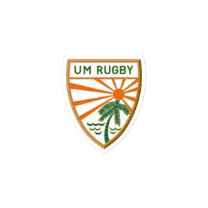 Rugby Imports Miami Hurricanes Rugby Stickers