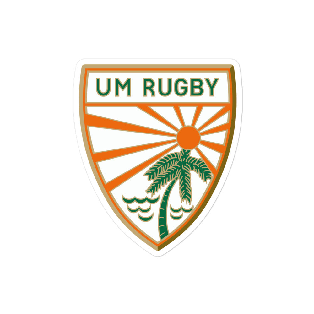 Rugby Imports Miami Hurricanes Rugby Stickers