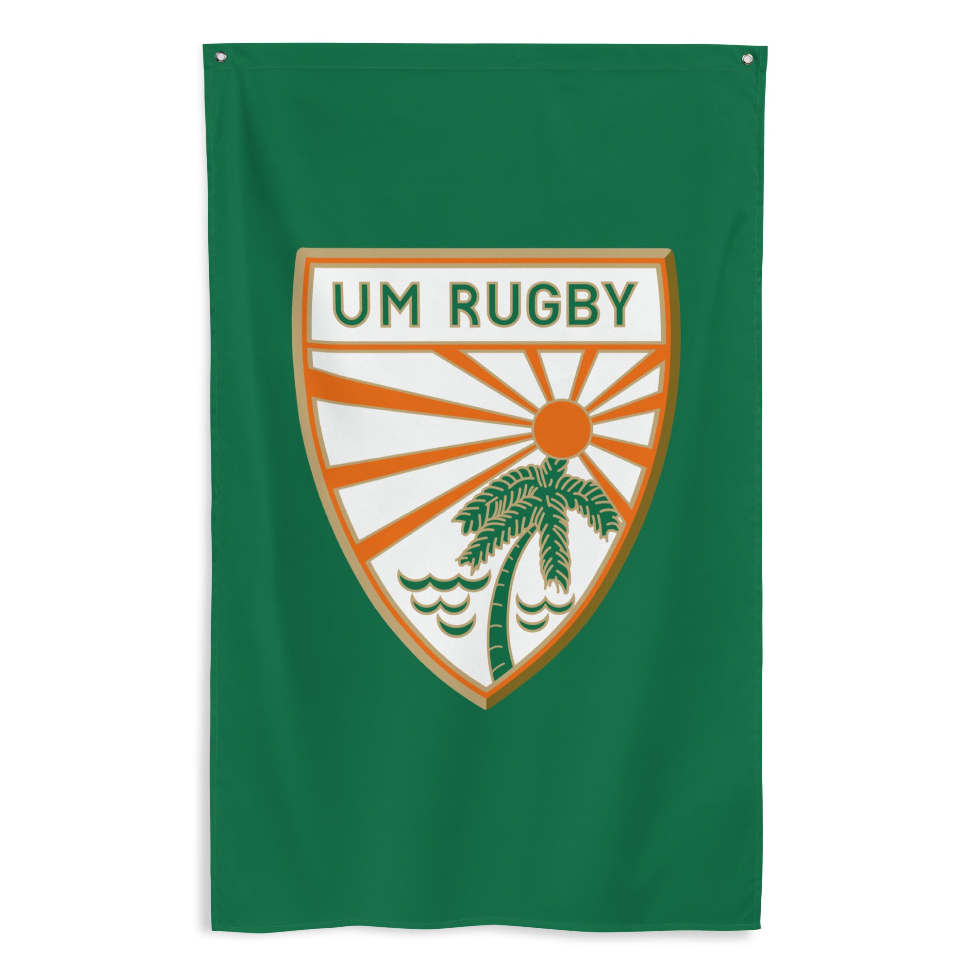 Rugby Imports Miami Hurricanes Rugby Wall Flag