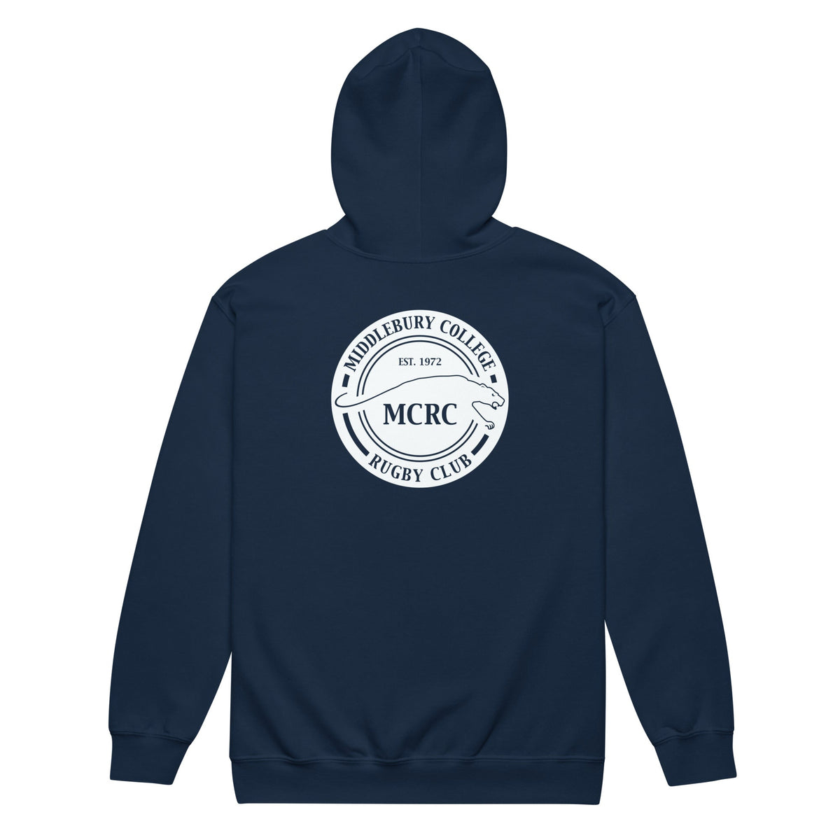 Rugby Imports Middlebury Rugby Heavy Blend Zip Hoodie