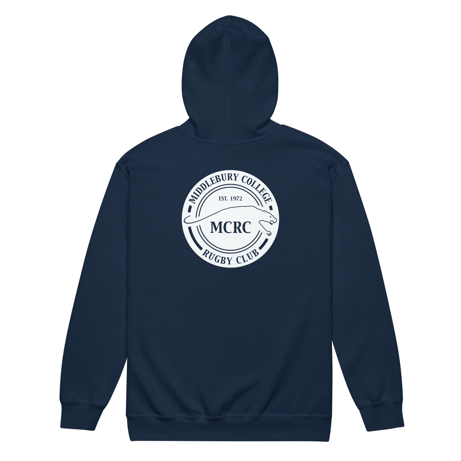 Rugby Imports Middlebury Rugby Heavy Blend Zip Hoodie