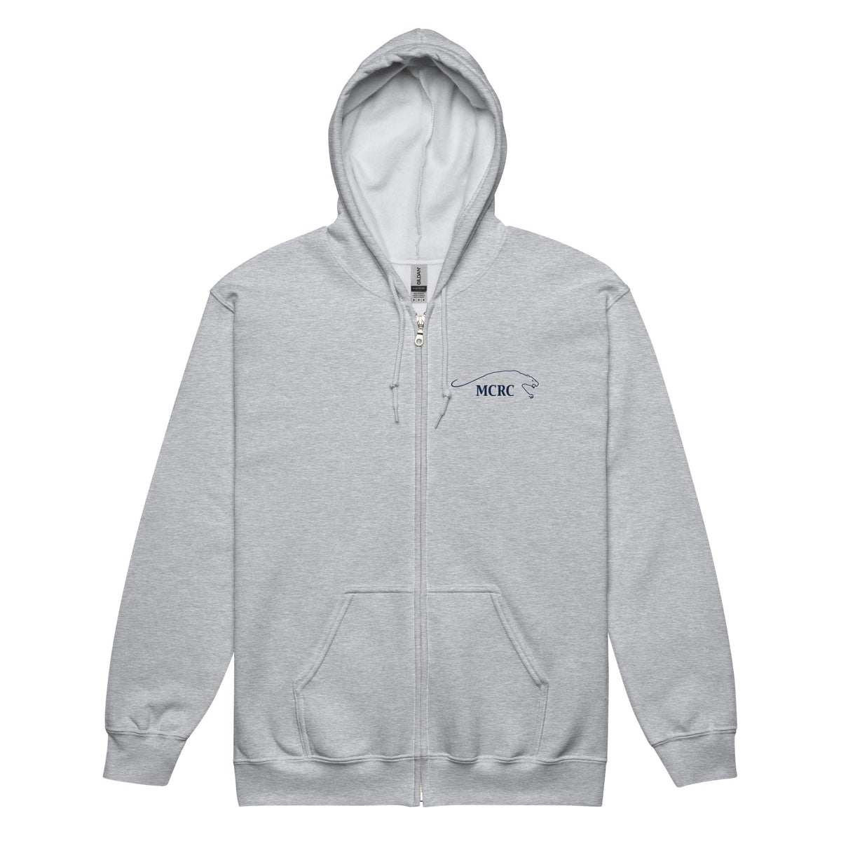Rugby Imports Middlebury Rugby Heavy Blend Zip Hoodie